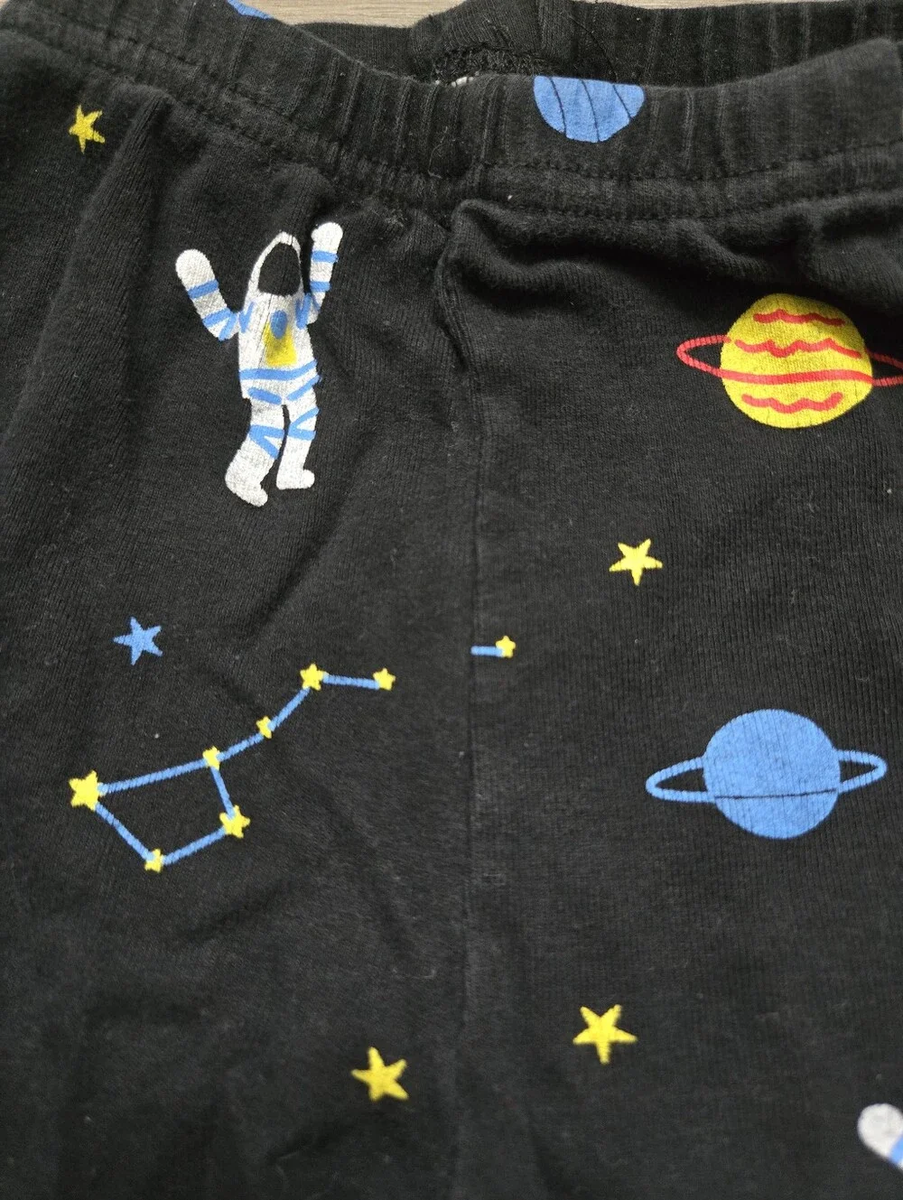 Toddler Boys Space PJ Shorts